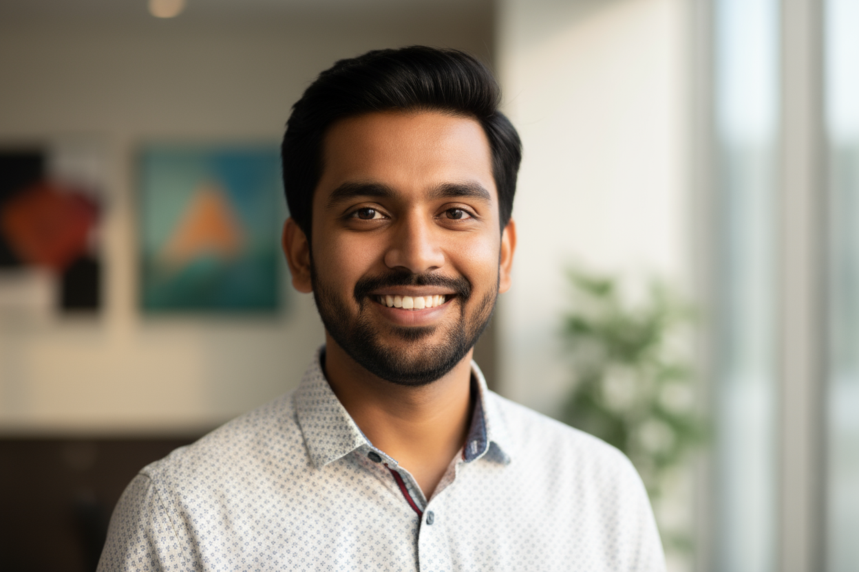 Arjun testimonial photo